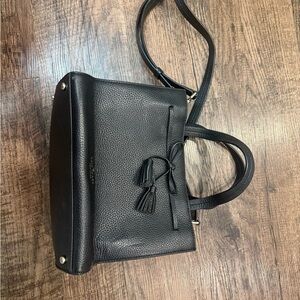 Kate Spade Black Leather Handbag/ Crossbody